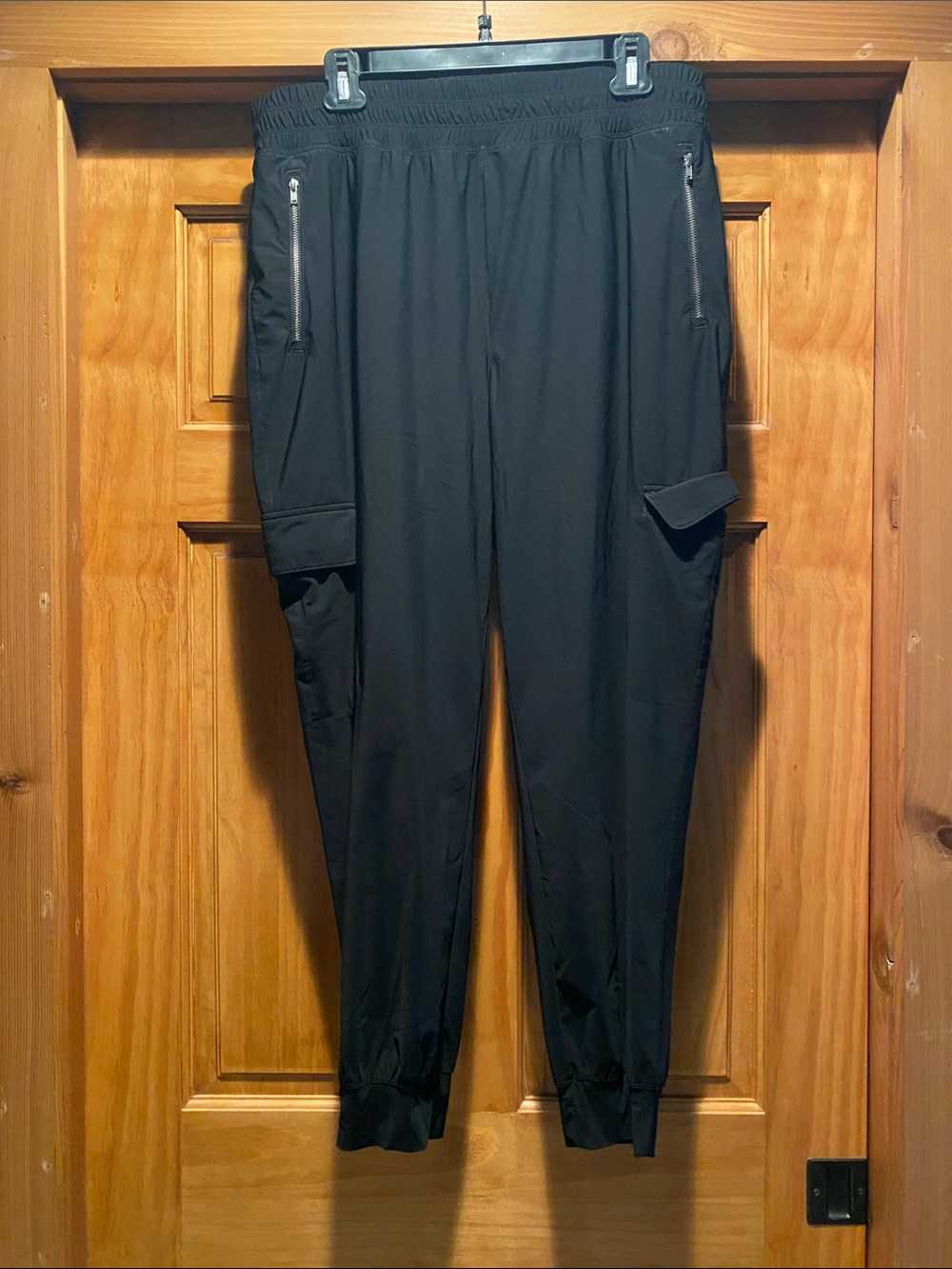 Old Navy Black Utility Cargo Jogger Pants